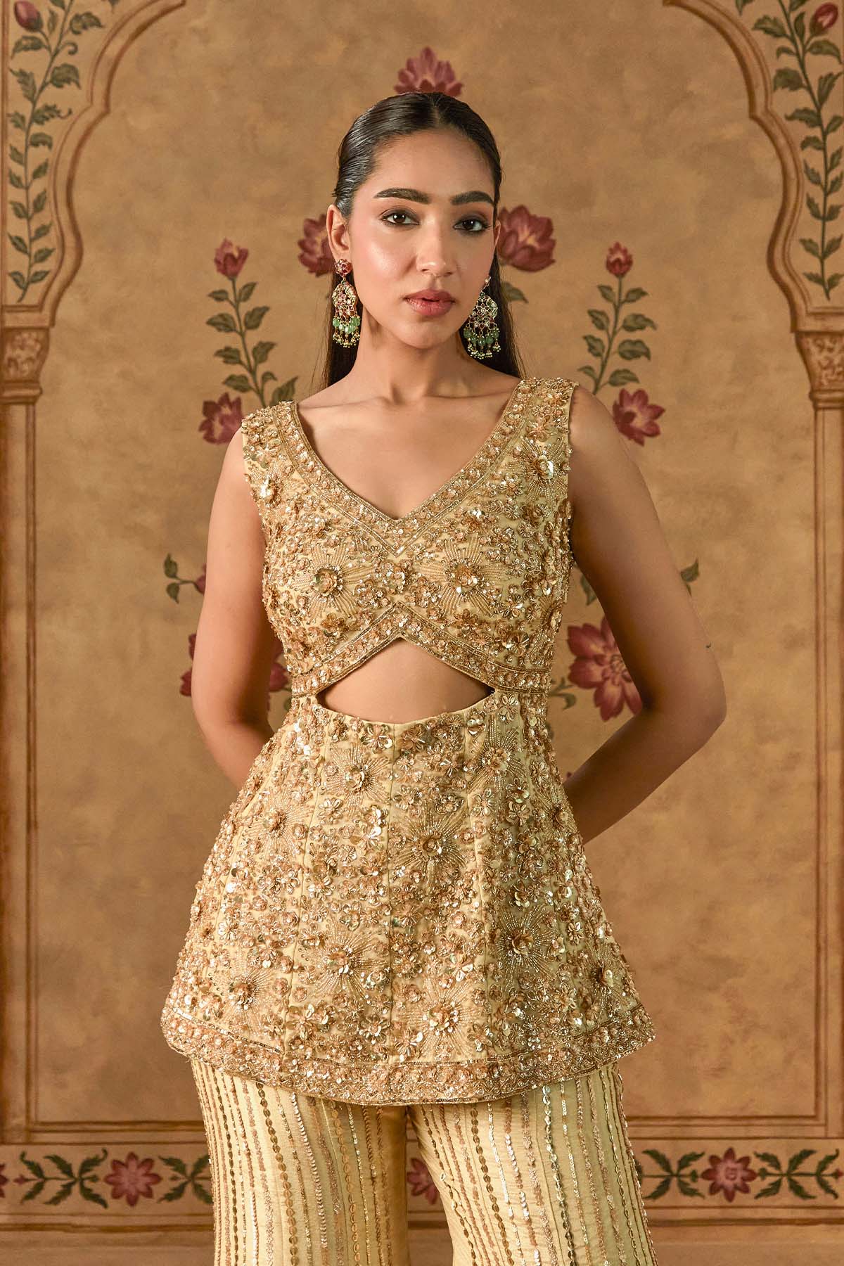 ANAYA PEPLUM SET