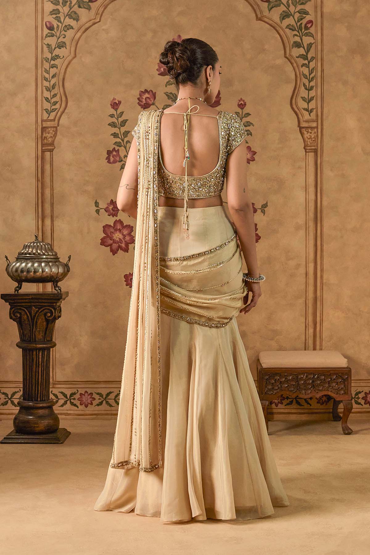 NAYAB SAREE SET