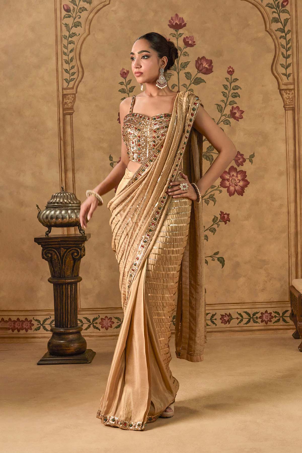 YUSRA SAREE SET