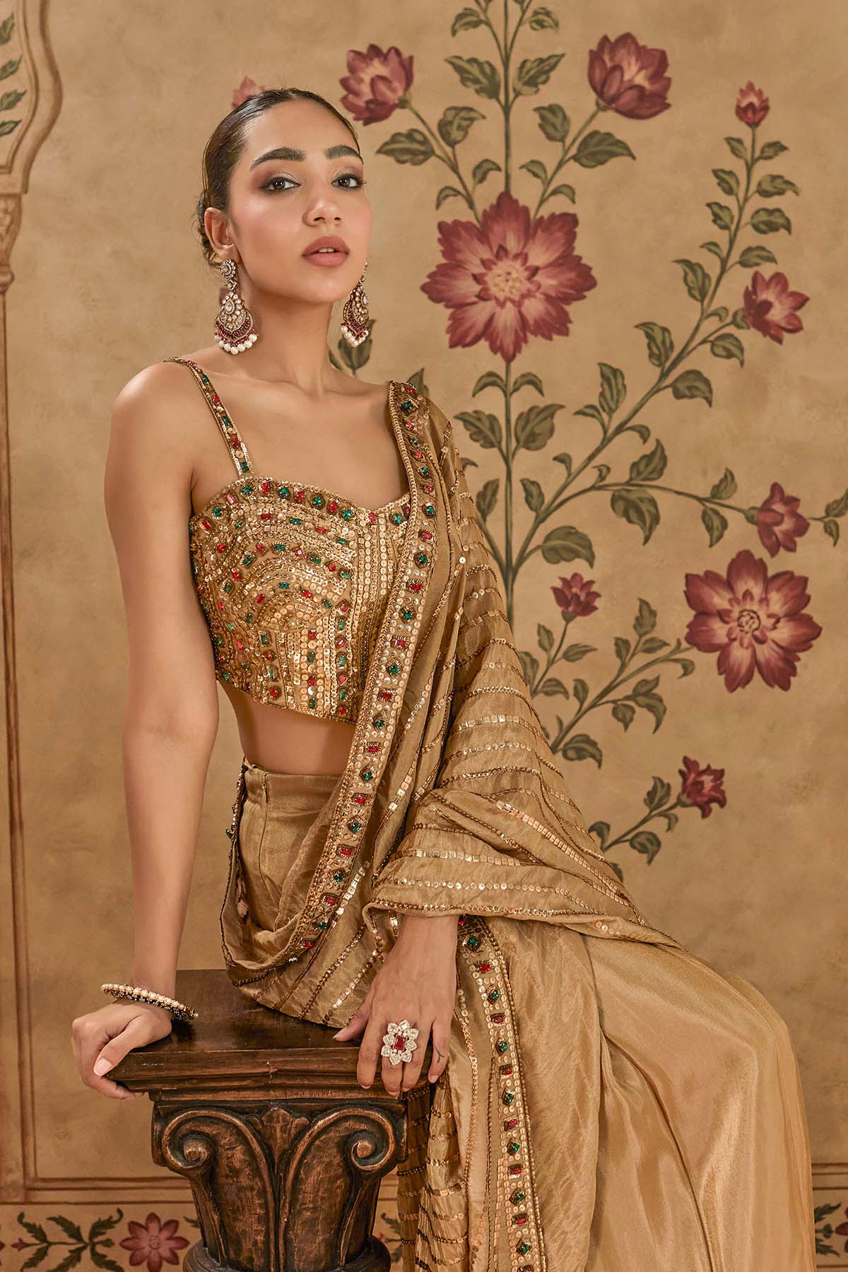 YUSRA SAREE SET
