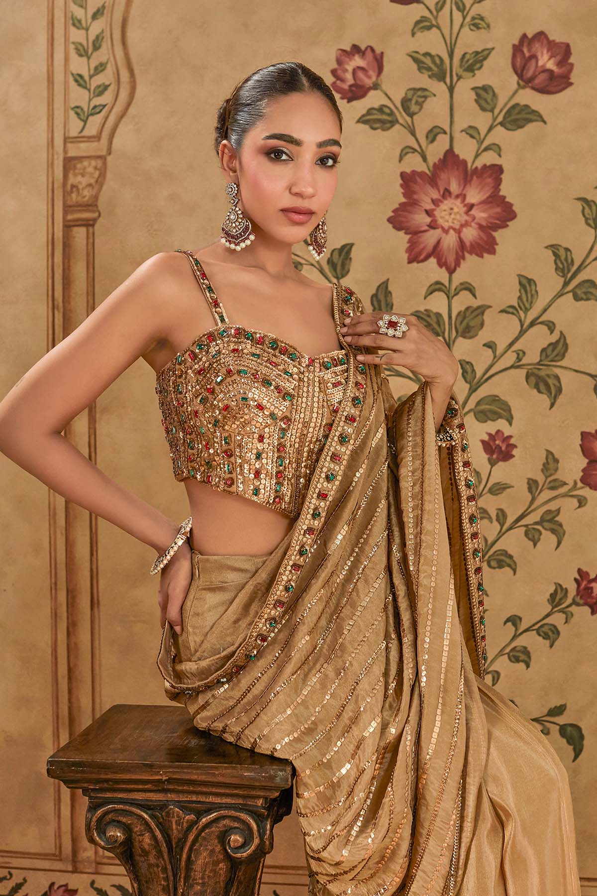 YUSRA SAREE SET
