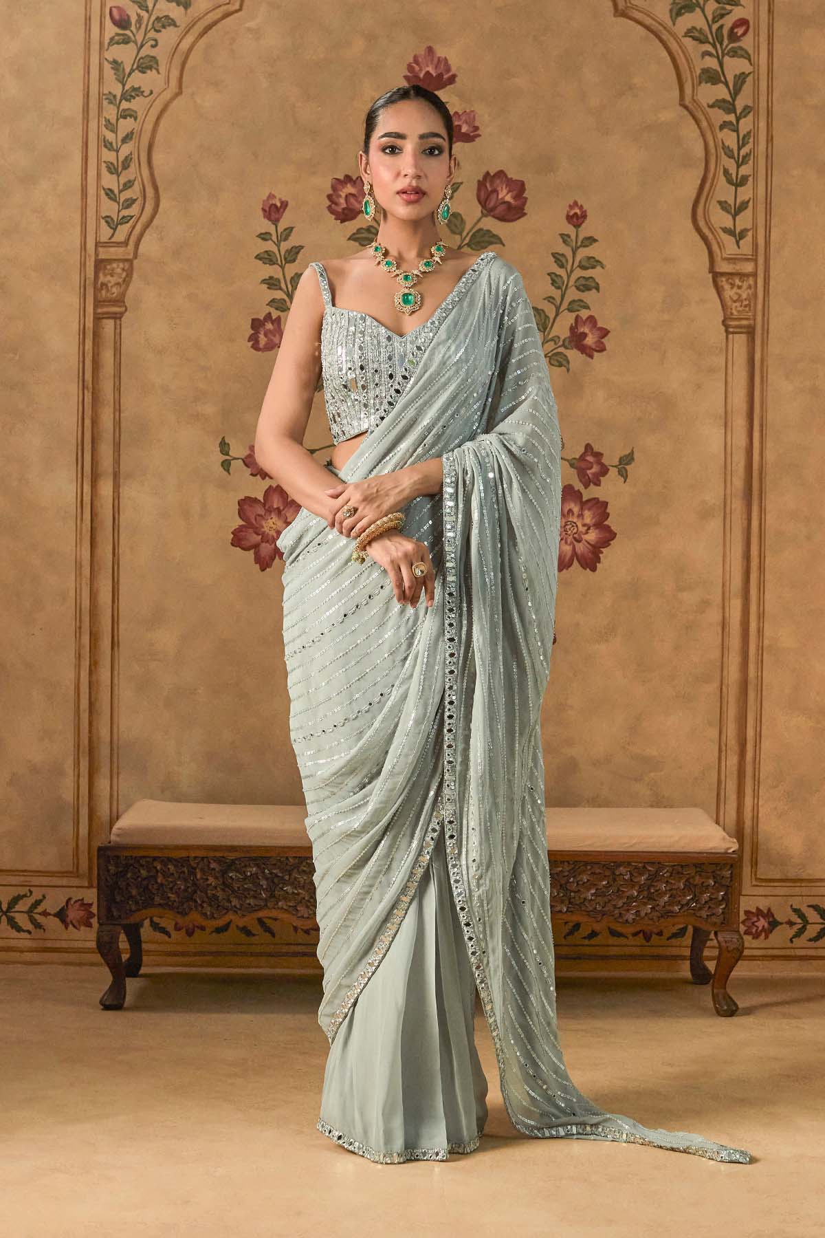 ZOYA SAREE SET