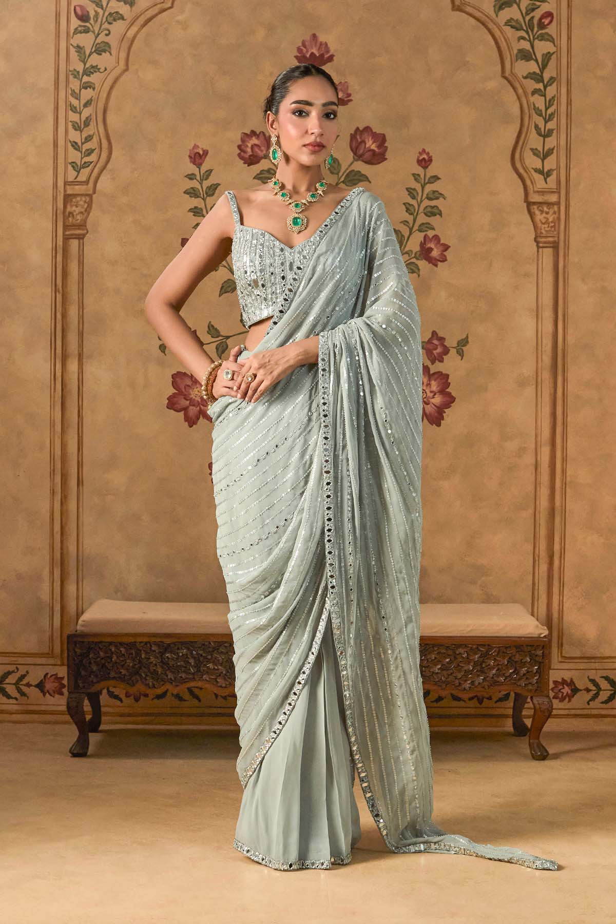 ZOYA SAREE SET