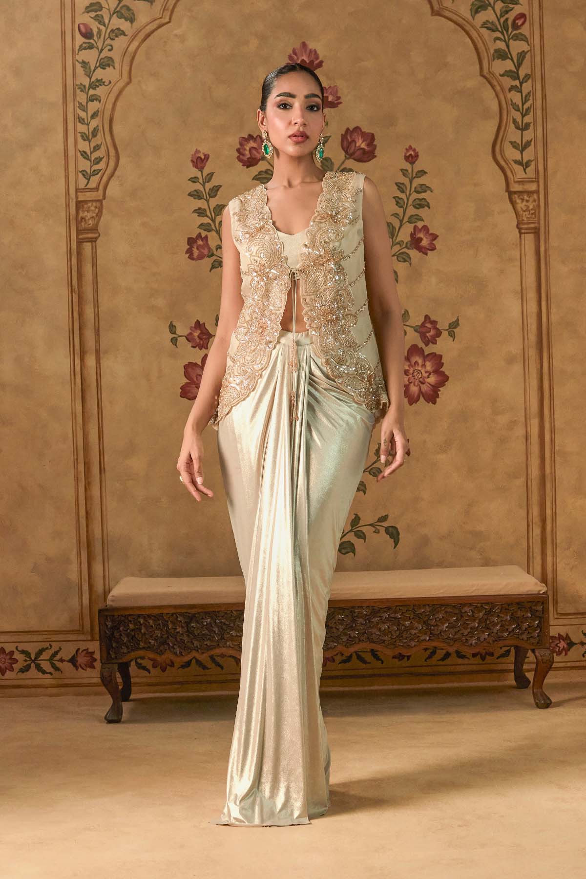 YUMNA DHOTI SKIRT SET