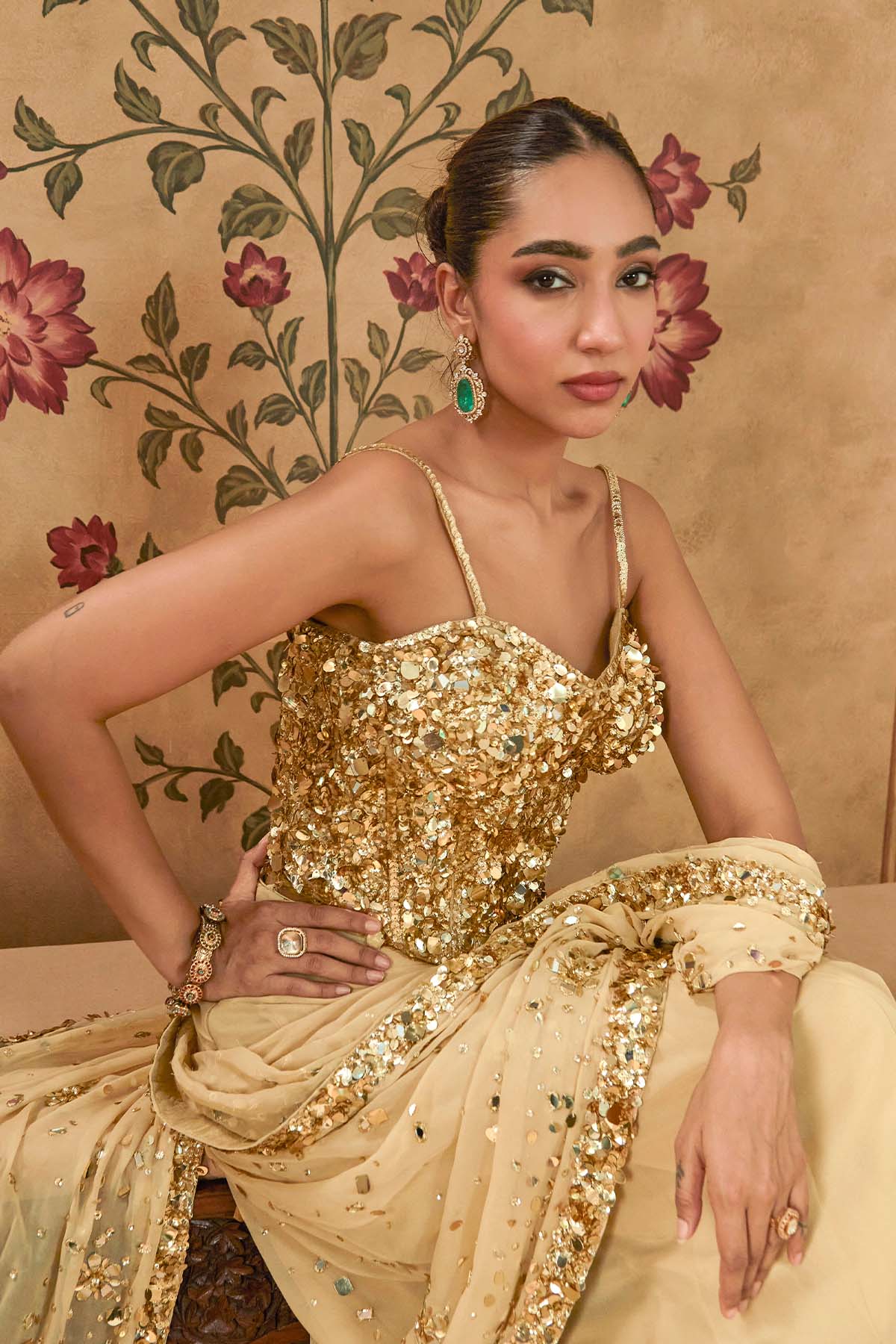 AIZA SAREE SET