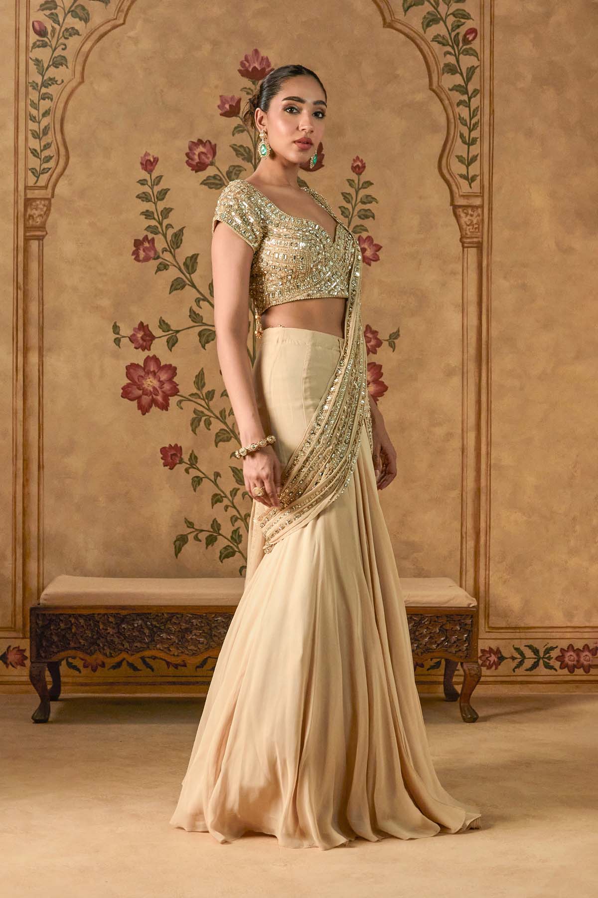 ZARQA SAREE SET