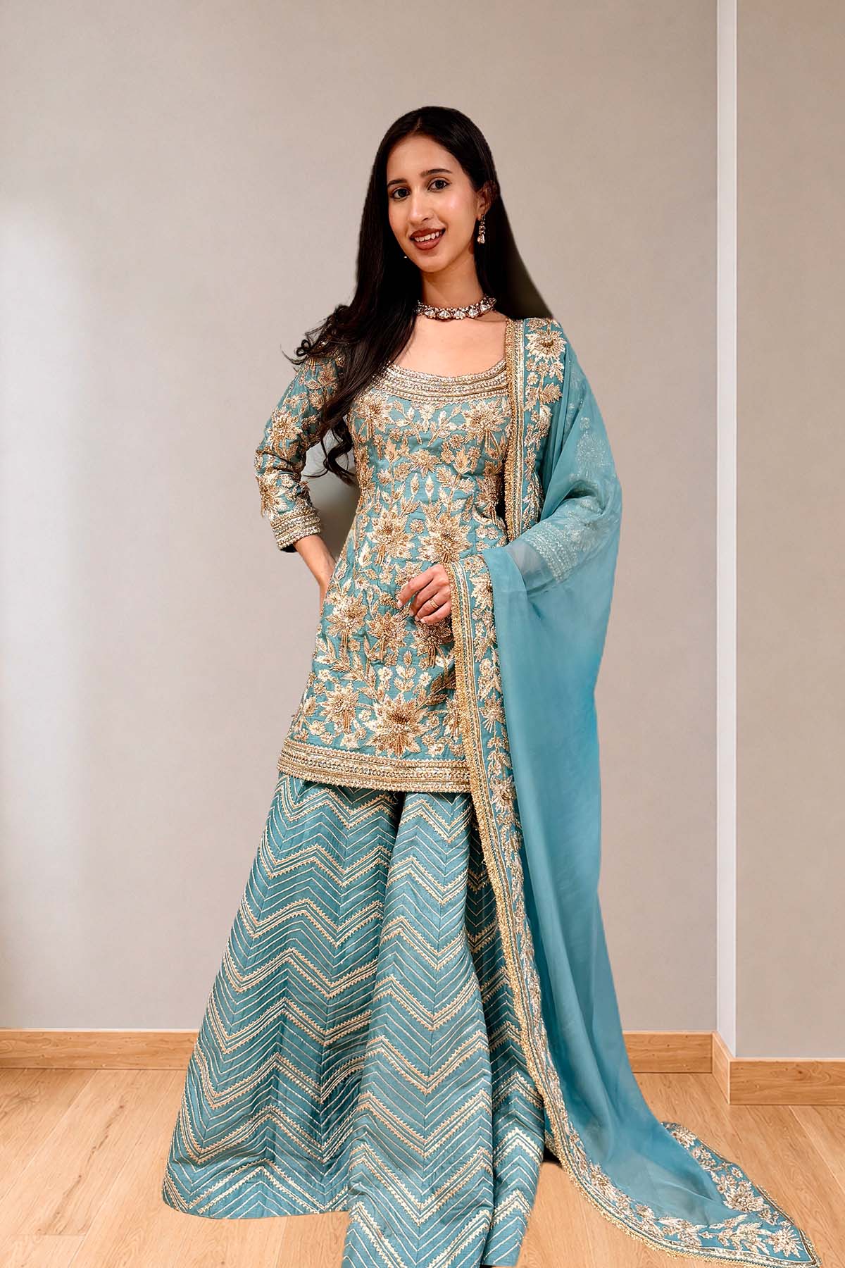 JAHAN SHARARA SET