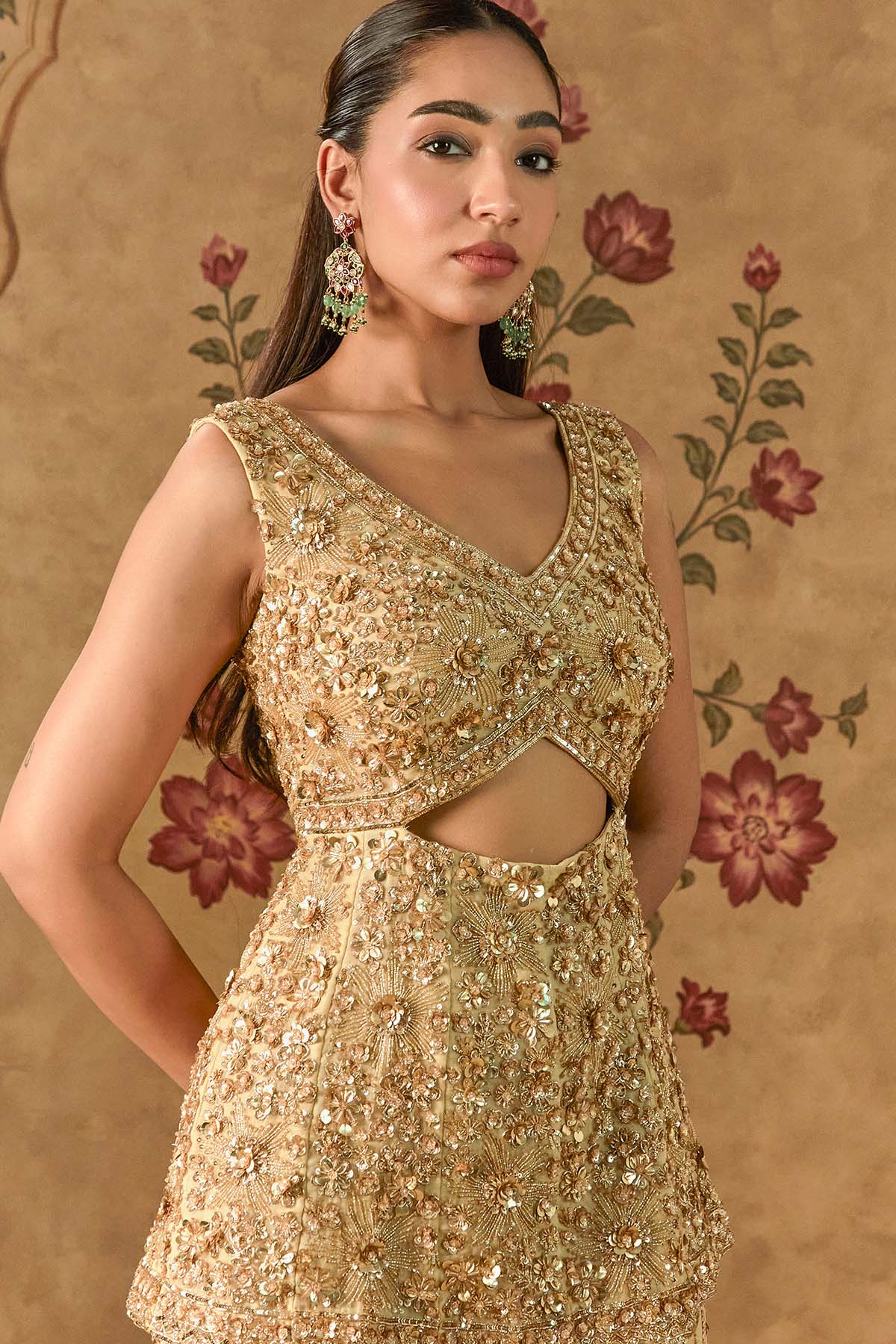 ANAYA PEPLUM SET