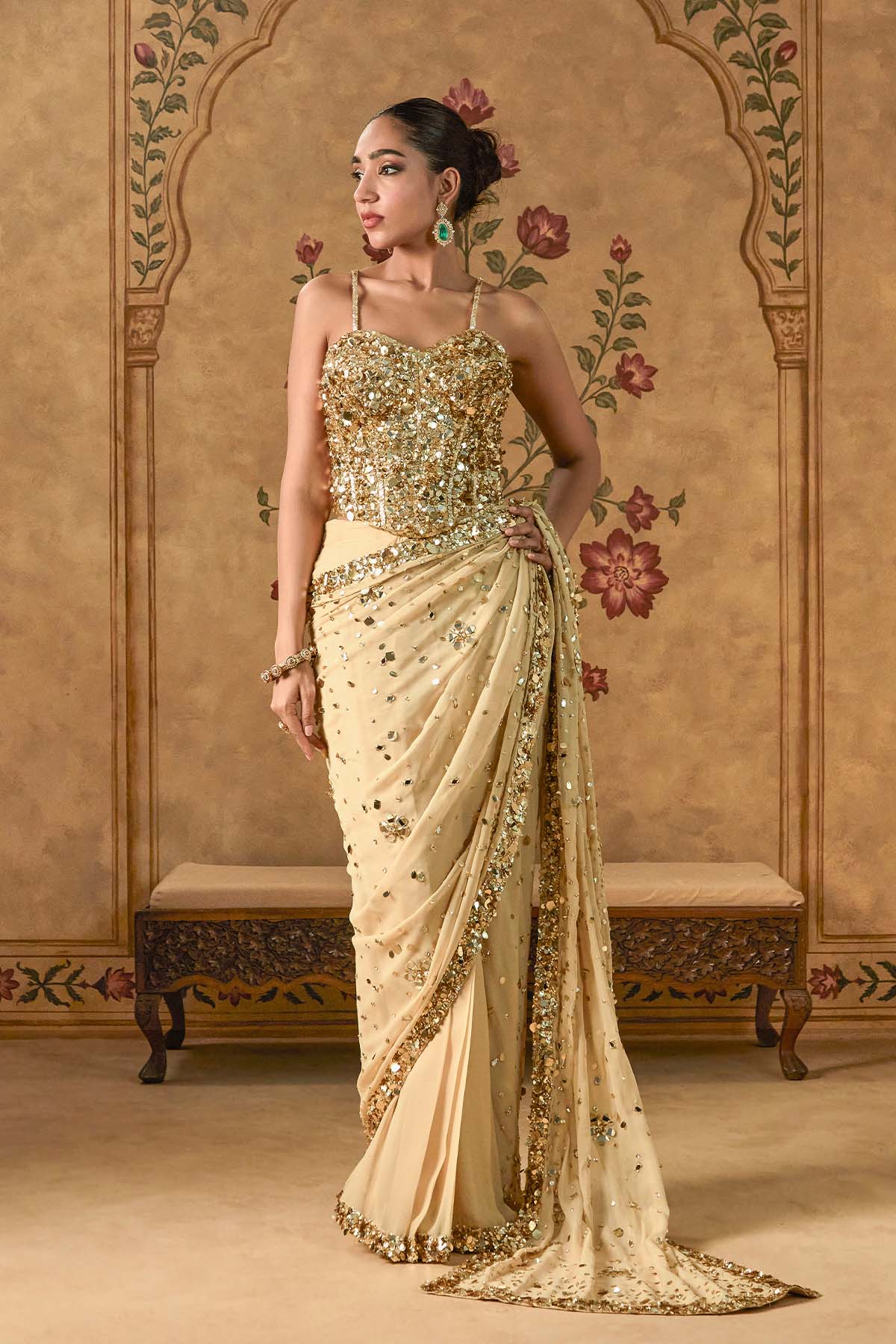 AIZA SAREE SET