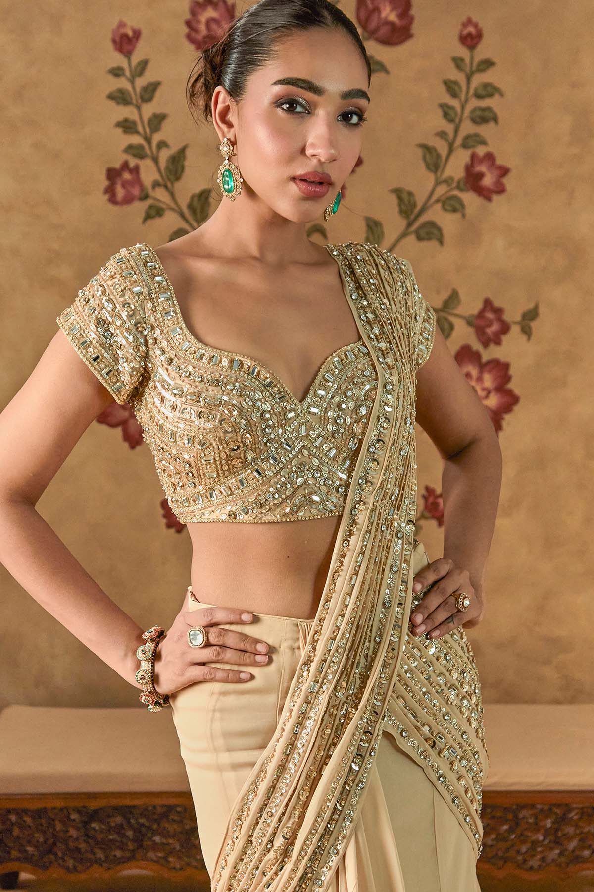 ZARQA SAREE SET