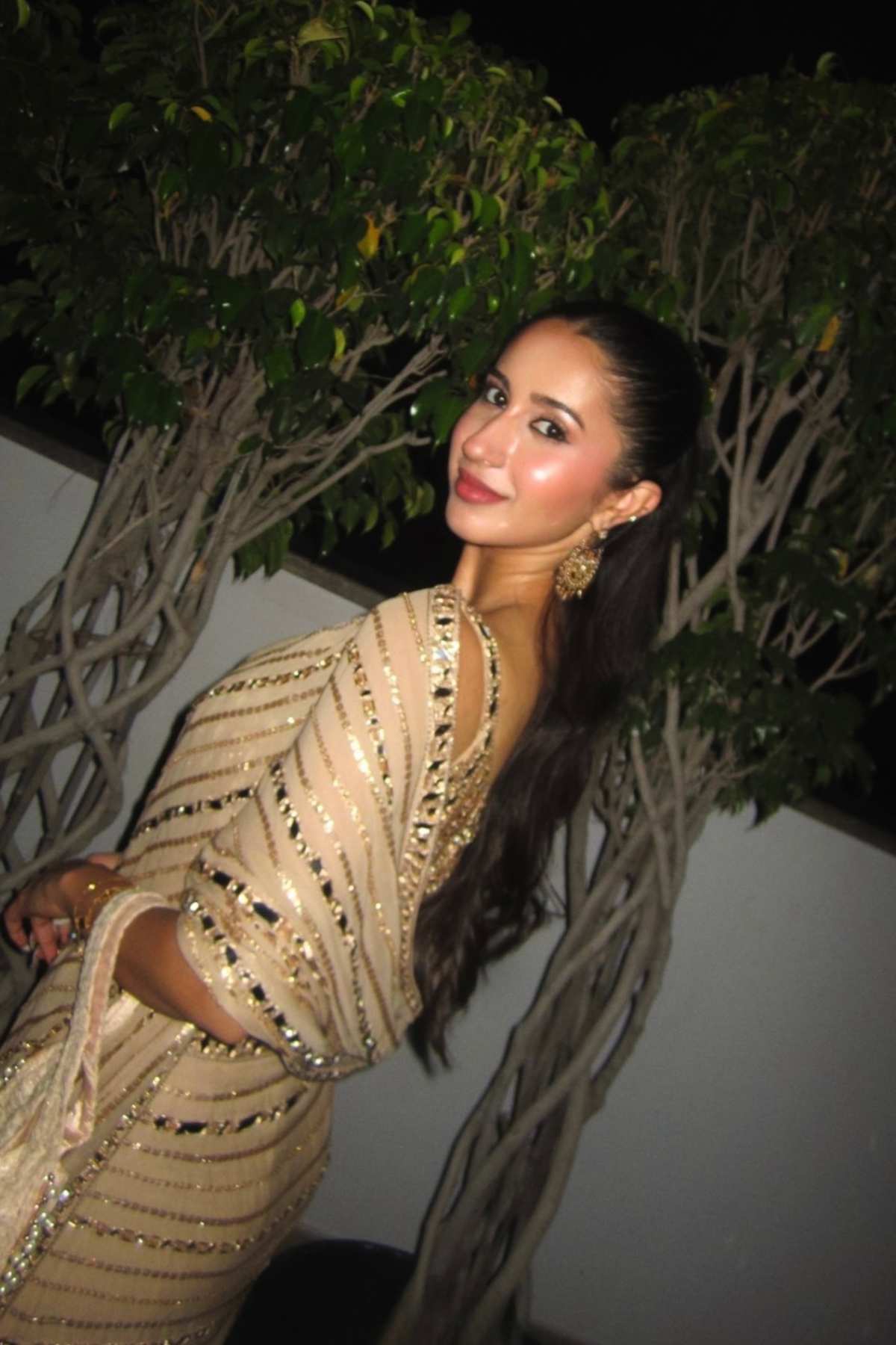 Elisha Chopra in Inaya Saree Set