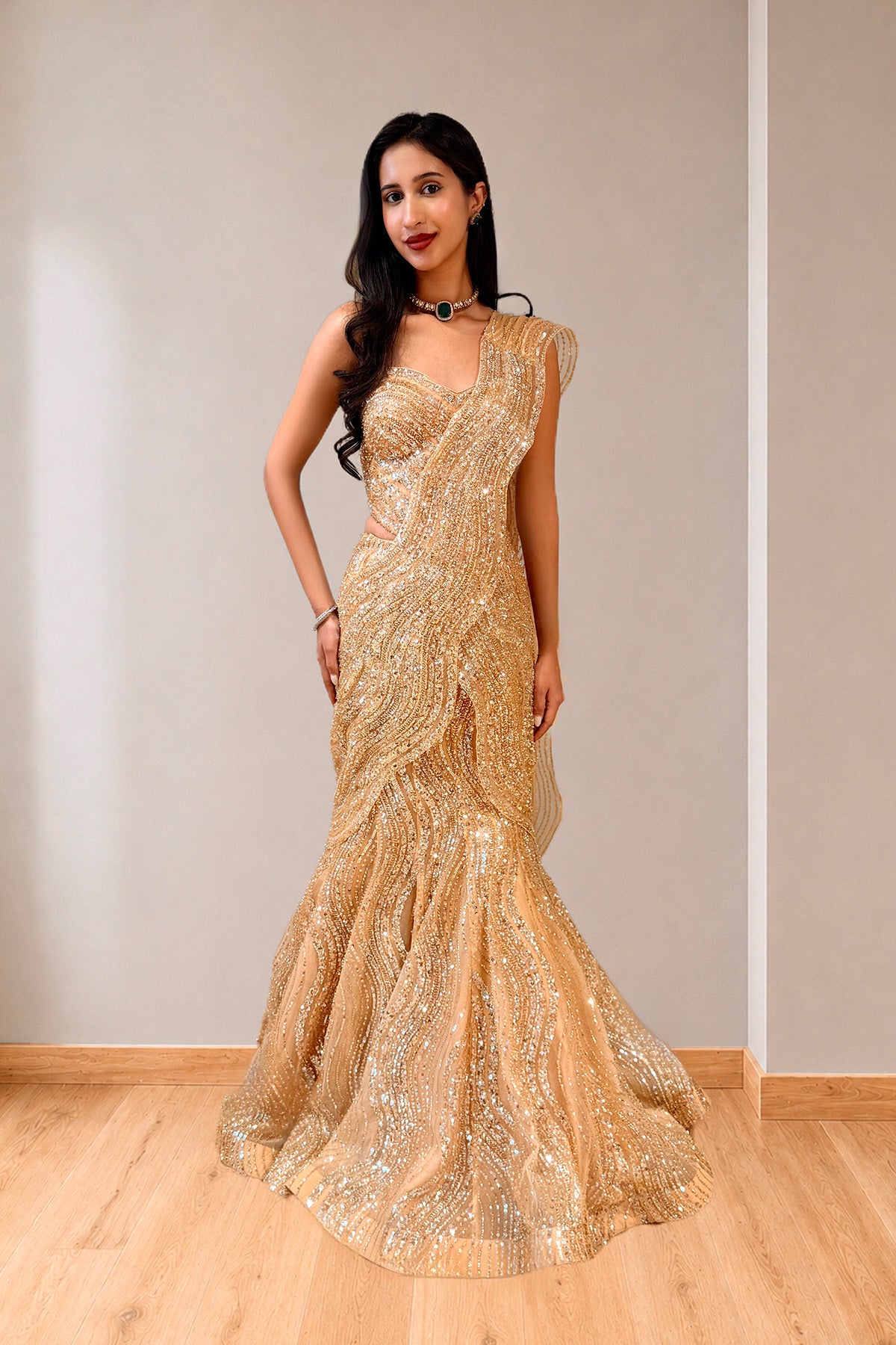 SEREIN SAREE GOWN SET