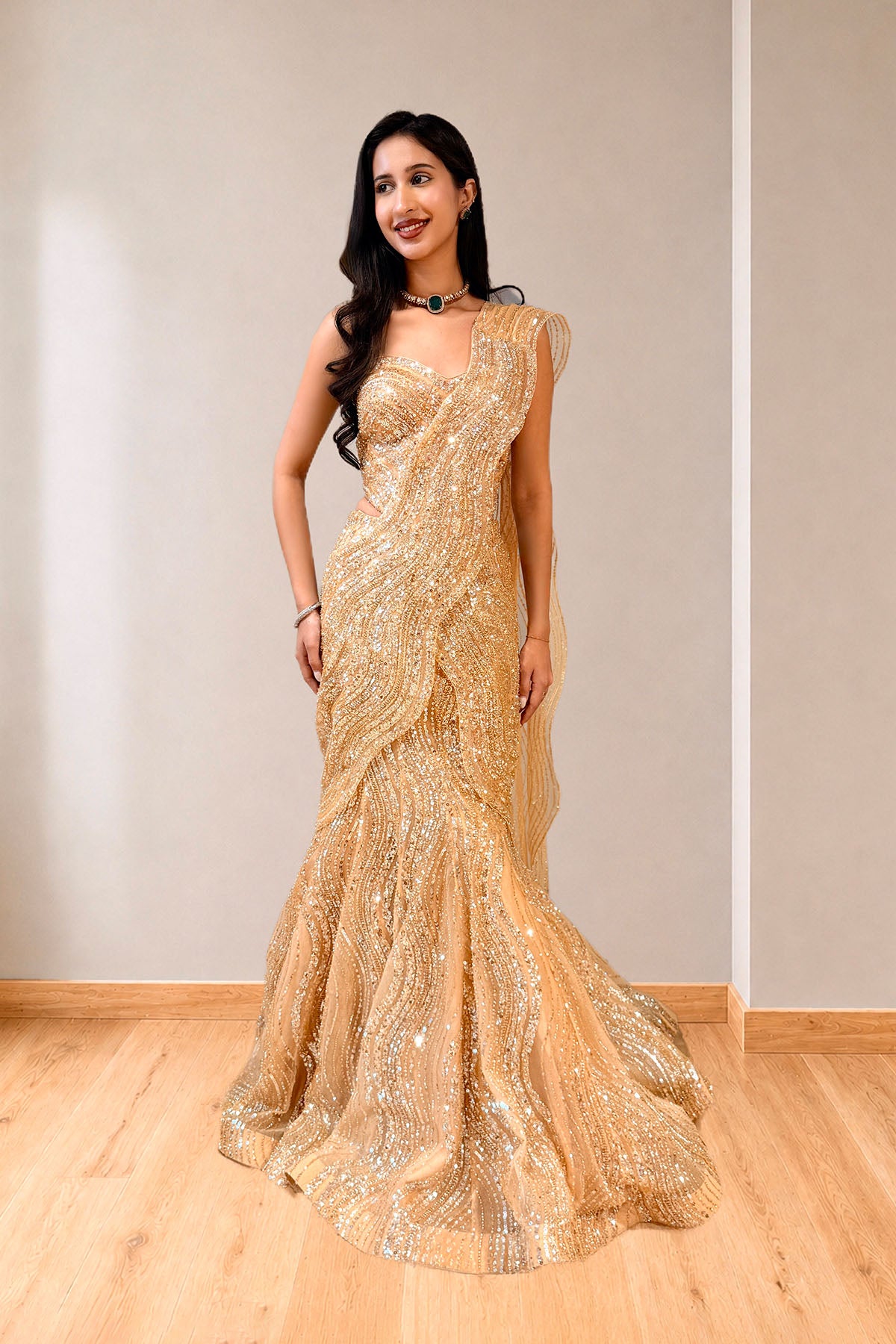 SEREIN SAREE GOWN SET